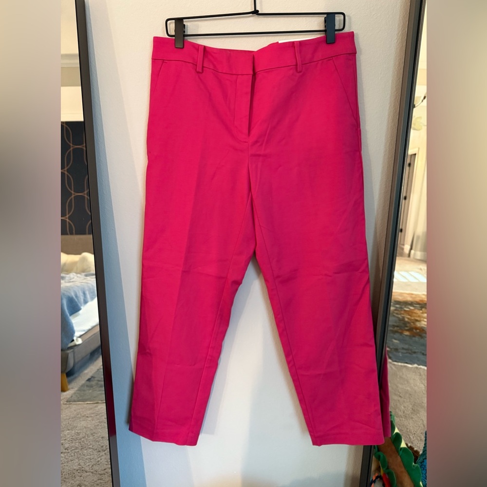 NWT Rivera Loft Slim Pants- Hot Pink ❤️
